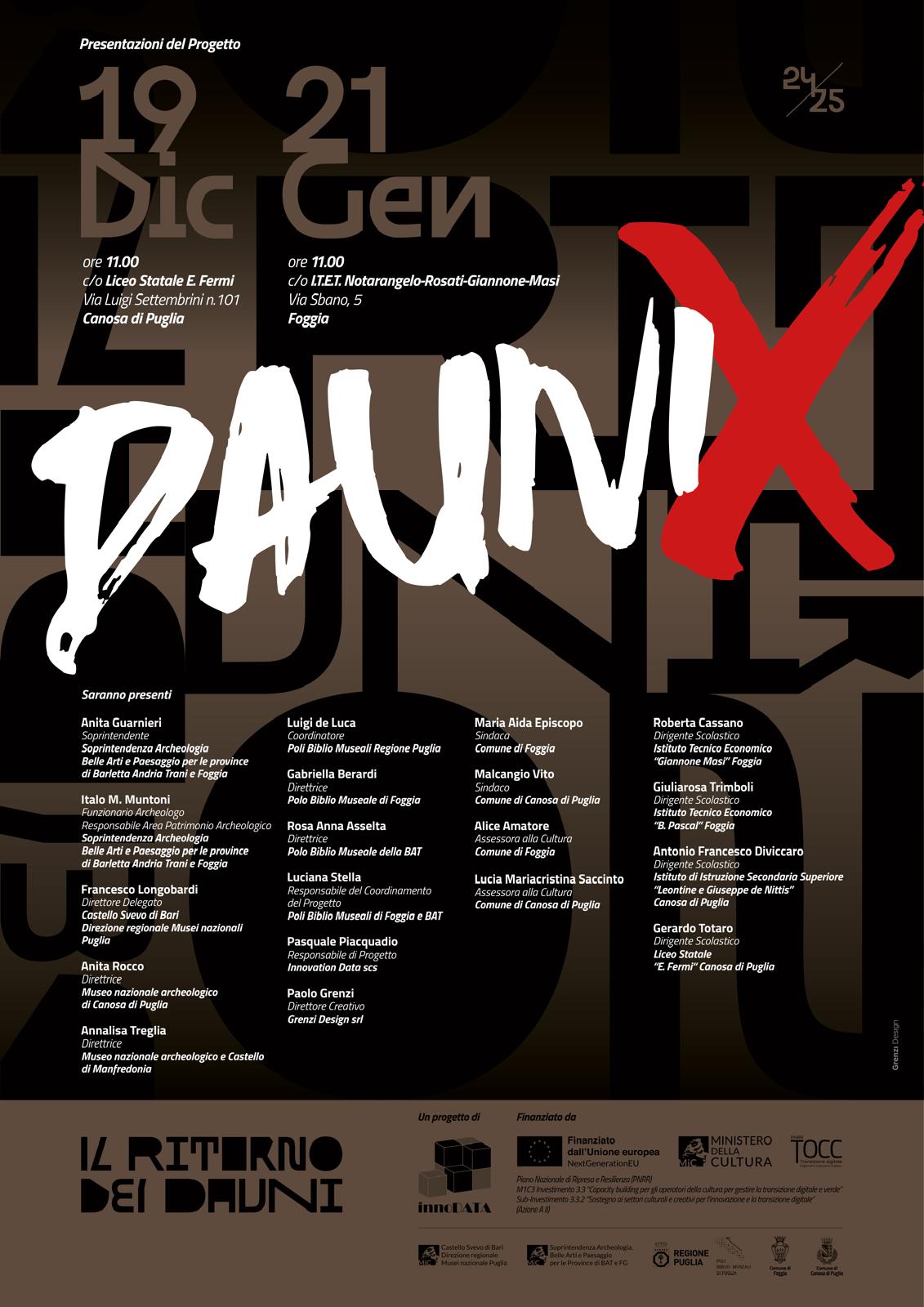 DAUNIX la presentazione a Foggia