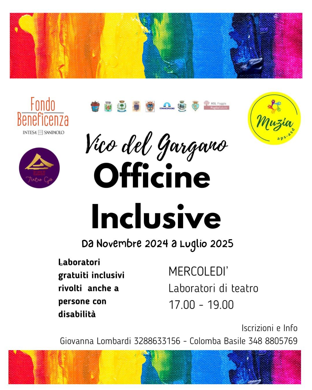 La Casa di Babette – Teatro di Giò. Al via il Teatro terapia “Officine Inclusive”. La Casa di Babette – Teatro di Giò. Al via il Teatro terapia “Officine Inclusive”.
