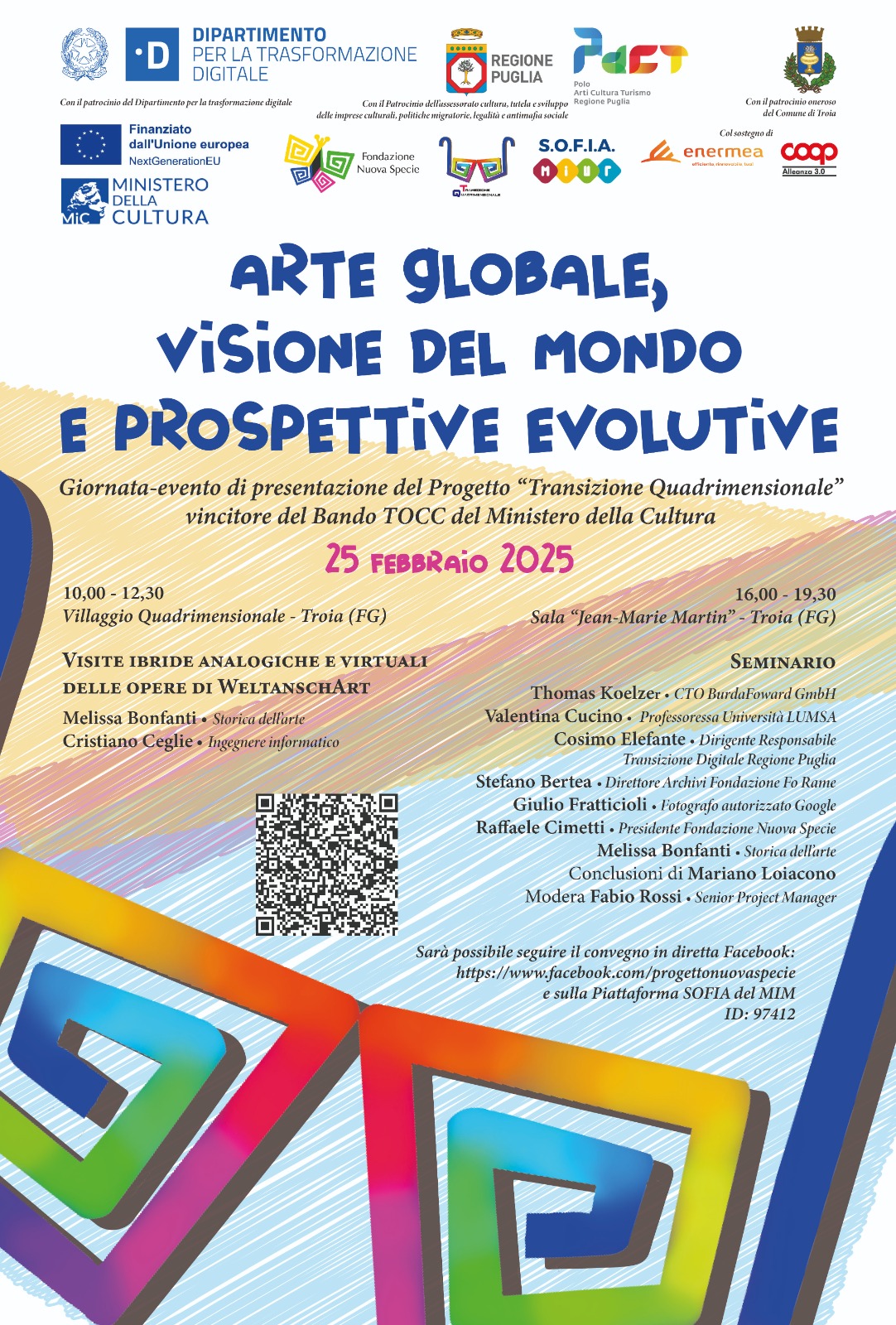 “Transizione Quadrimensionale” al Villaggio Quadrimensionale di Troia (FG) “Transizione Quadrimensionale” al Villaggio Quadrimensionale di Troia (FG)