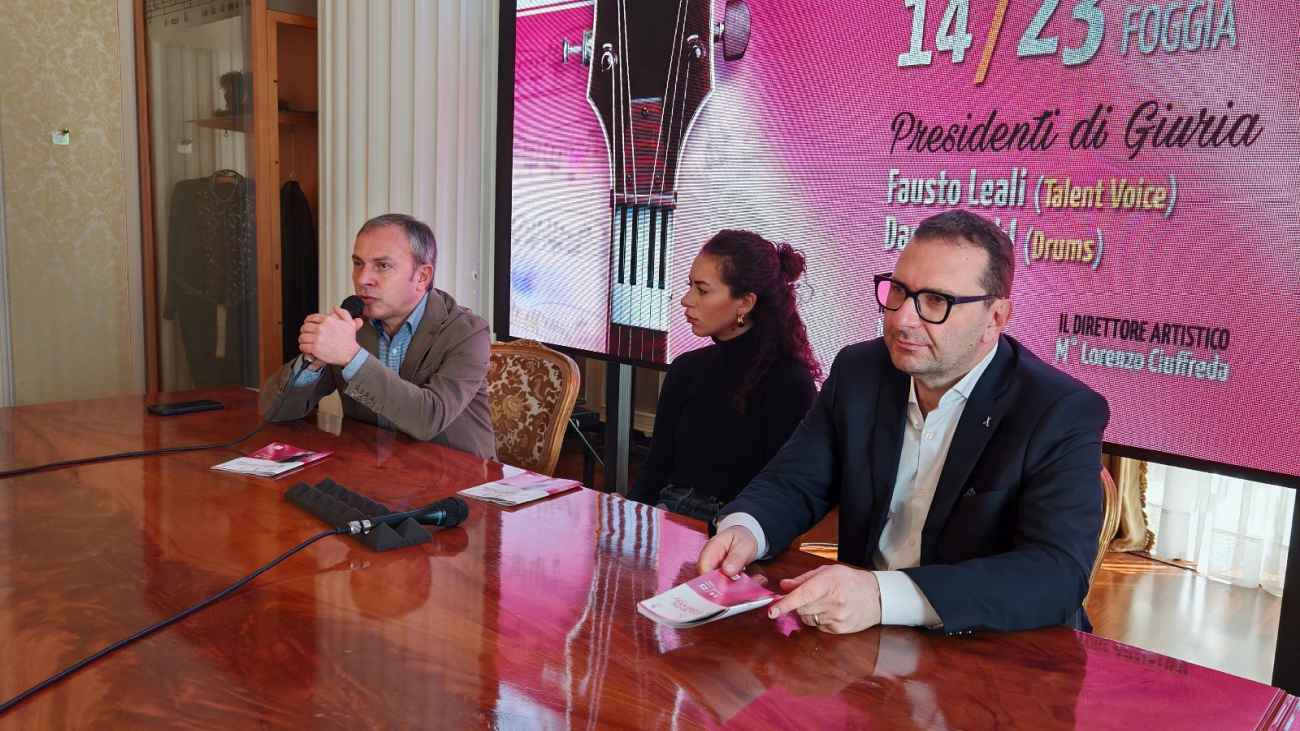 Aperte le iscrizioni al 17° Concorso musicale Giordano: in giuria Fausto Leali e Dave Weckl Aperte le iscrizioni al 17° Concorso musicale Giordano: in giuria Fausto Leali e Dave Weckl