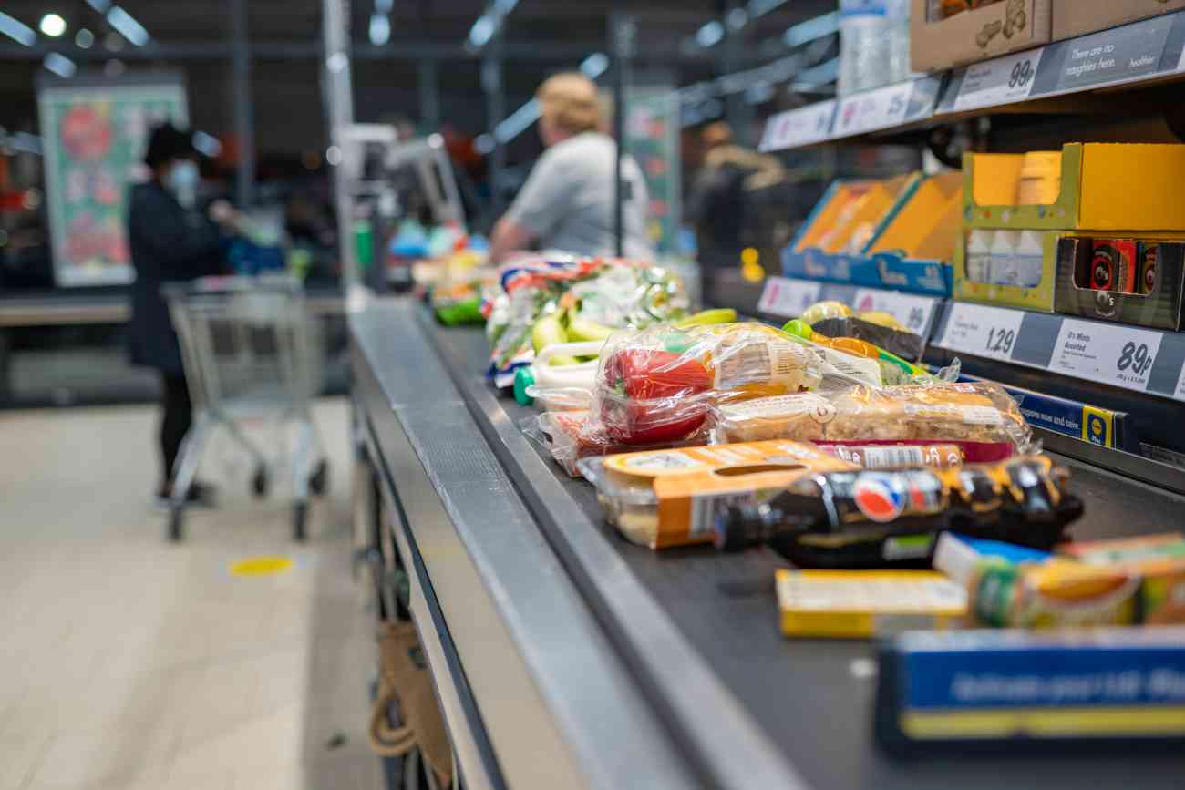 Spesa alimentare alla Cassa