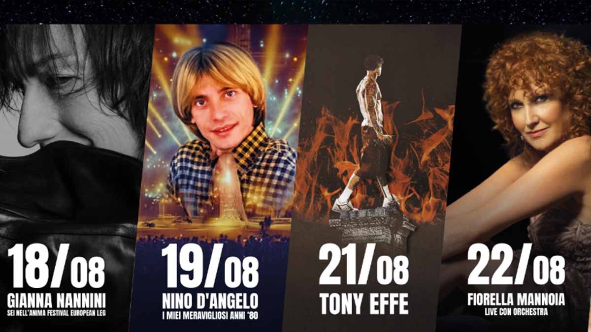 Apricena Suonincava 2025: 4 super ospiti in concerto dal 18 al 22 agosto Apricena Suonincava 2025: 4 super ospiti in concerto dal 18 al 22 agosto