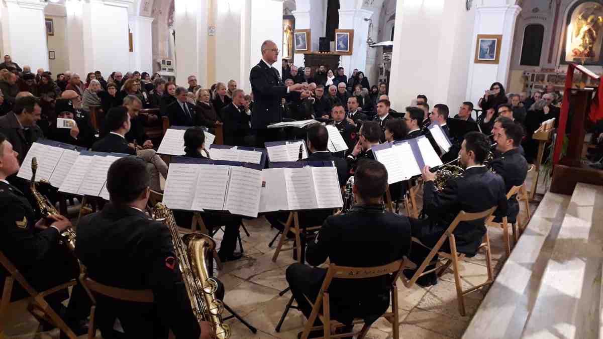 La Fanfara dell’Aeronautica Militare celebra San Valentino a Vico del Gargano La Fanfara dell’Aeronautica Militare celebra San Valentino a Vico del Gargano