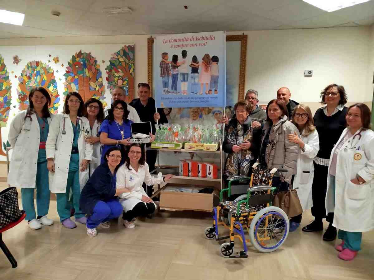 La comunità di Ischitella dona supporti medici all’Oncoematologia Pediatrica di Casa Sollievo La comunità di Ischitella dona supporti medici all’Oncoematologia Pediatrica di Casa Sollievo