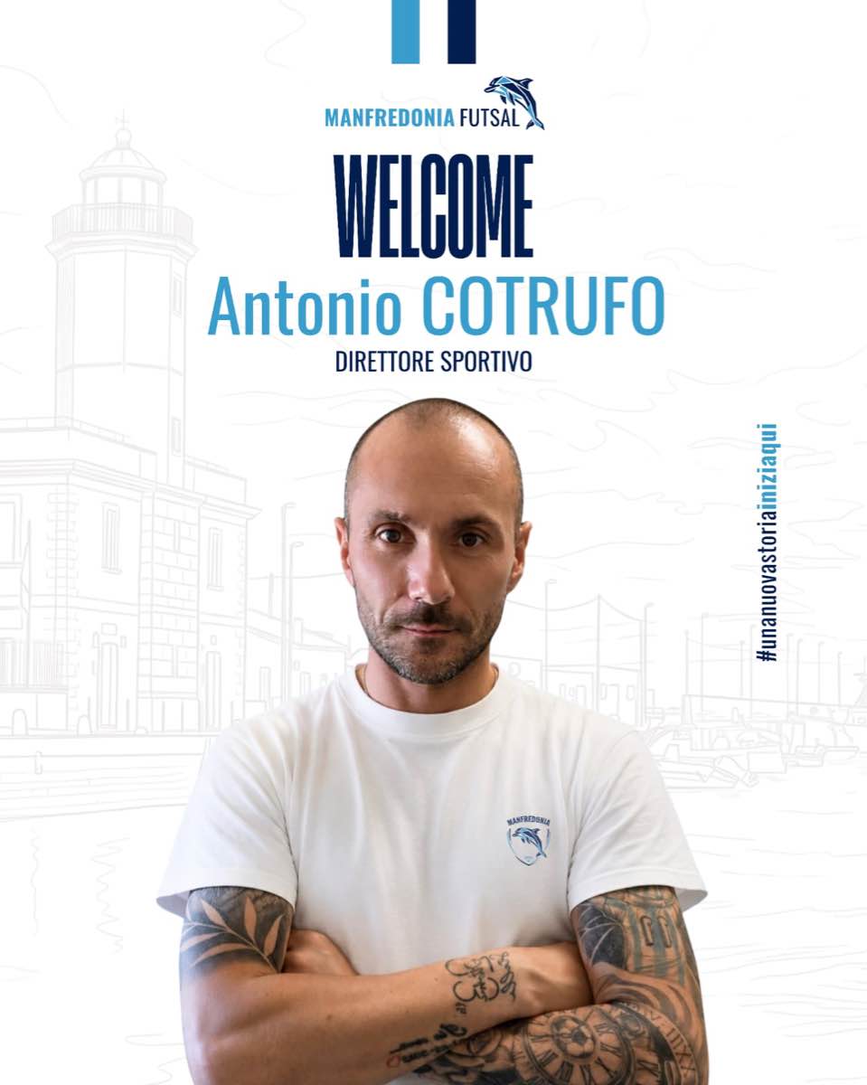 Antonio Cotrufo è il Direttore Sportivo del Manfredonia Futsal Antonio Cotrufo è il Direttore Sportivo del Manfredonia Futsal