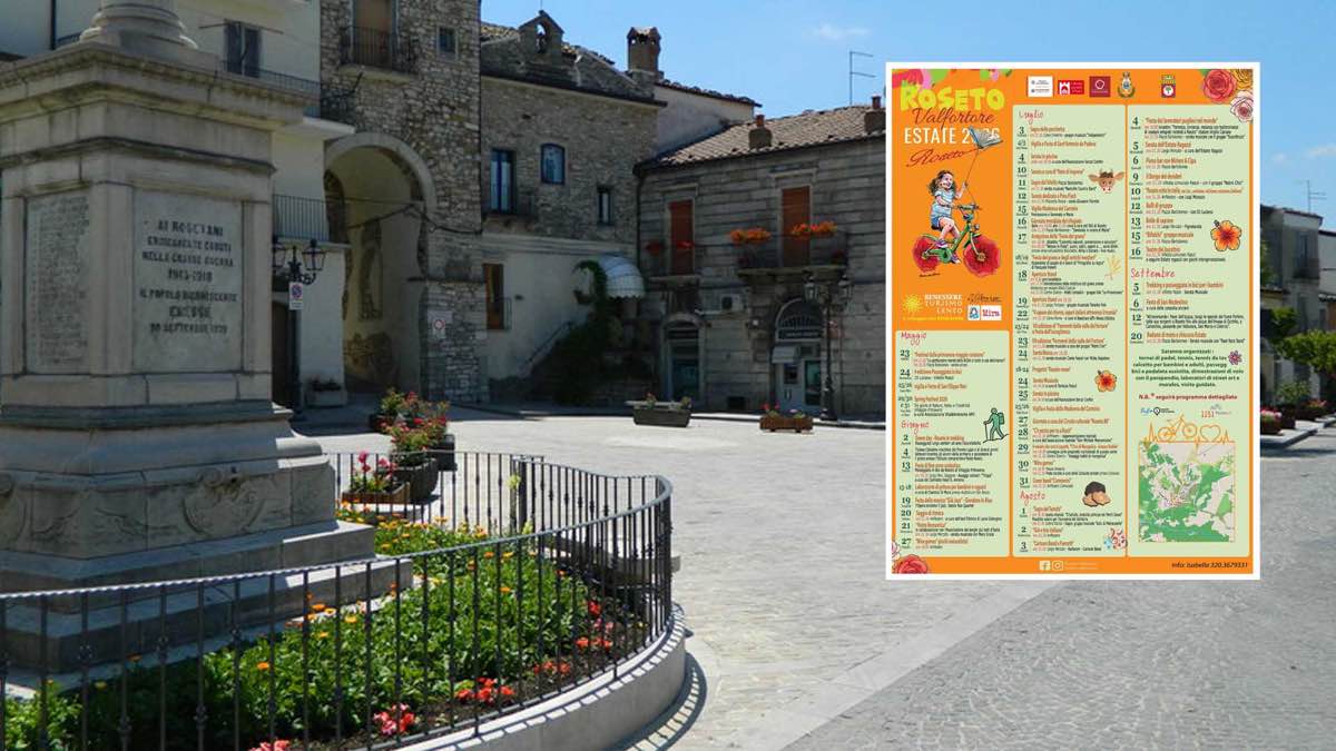 Roseto Valfortore presenta “Estate 2026”: tradizioni, musica, trekking e sapori Roseto Valfortore presenta “Estate 2026”: tradizioni, musica, trekking e sapori