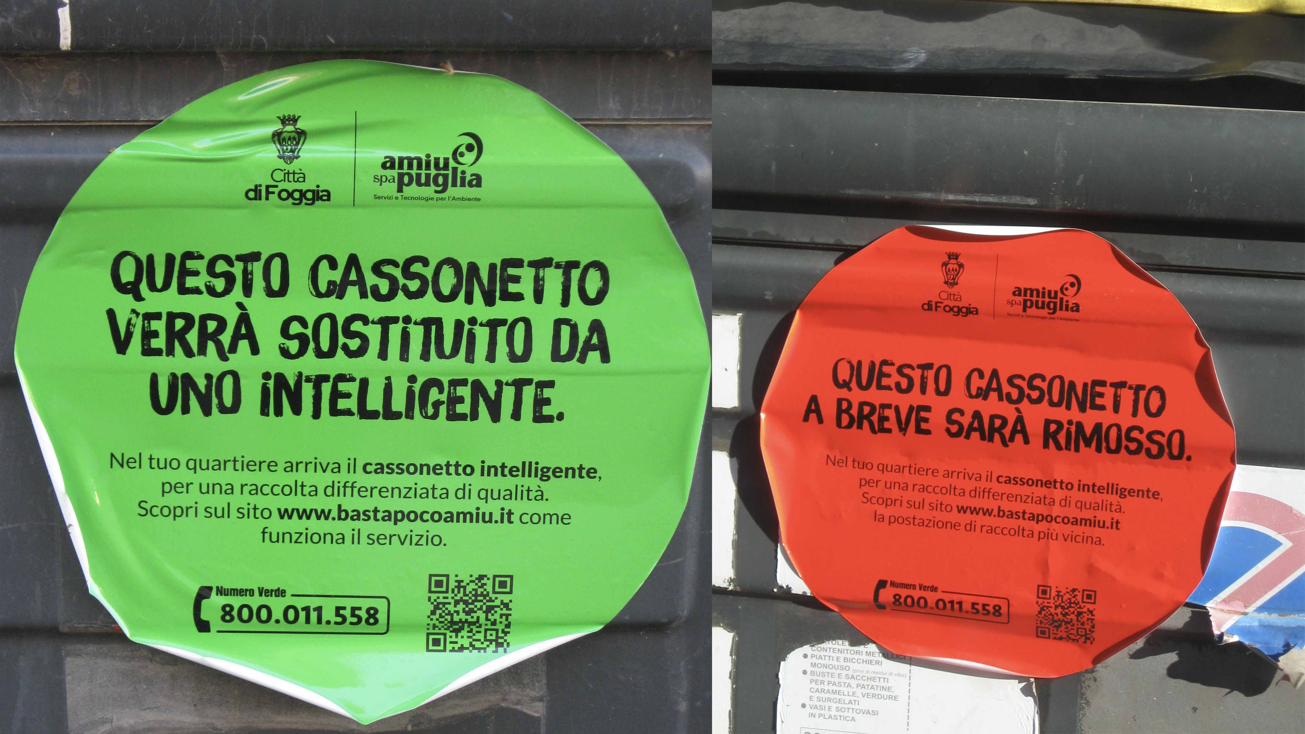 A Foggia arrivano i cassonetti dell’immondizia “intelligenti” A Foggia arrivano i cassonetti dell’immondizia “intelligenti”
