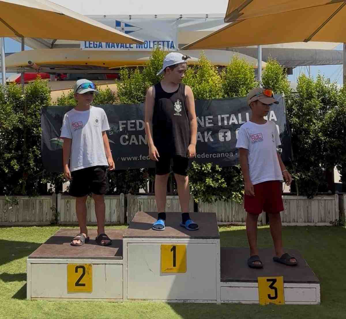 Doppio podio per gli atleti della Lega Navale di Manfredonia al Campionato Regionale di canoa/kayak Doppio podio per gli atleti della Lega Navale di Manfredonia al Campionato Regionale di canoa/kayak