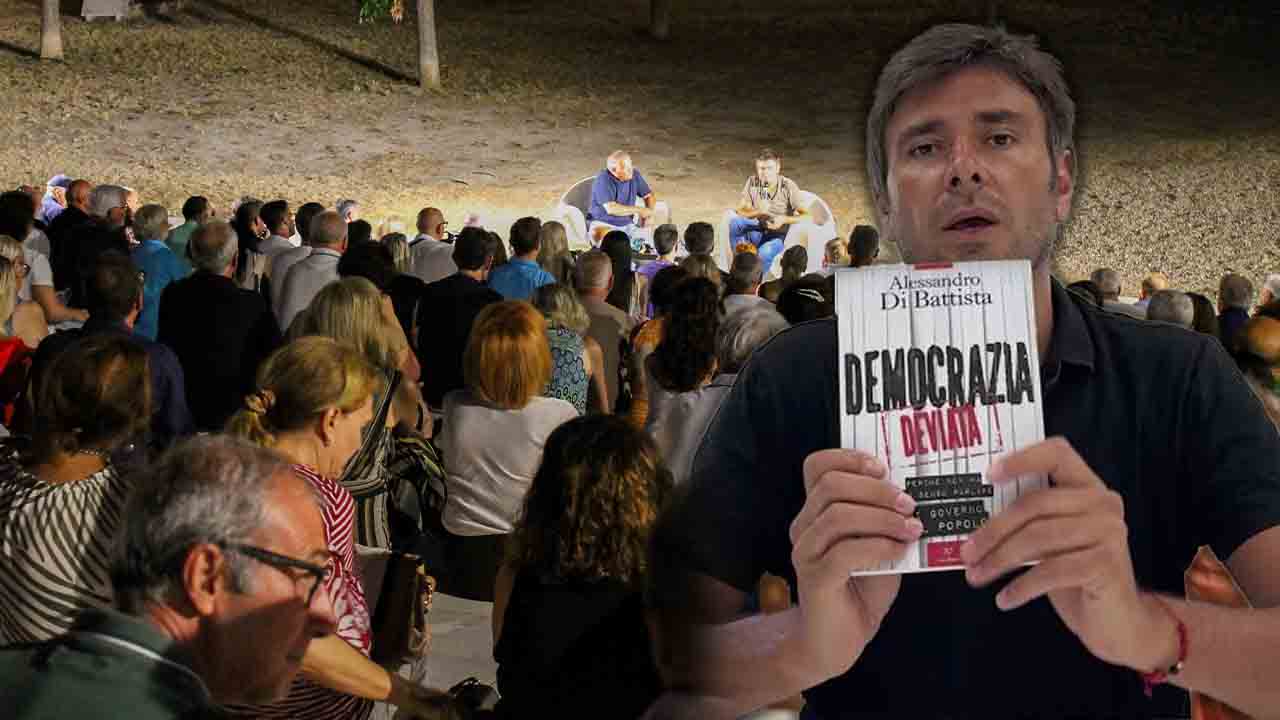 Grande successo per l’esordio di “Ti Porto un Libro”: in 400 a Manfredonia per Alessandro Di Battista Grande successo per l’esordio di “Ti Porto un Libro”: in 400 a Manfredonia per Alessandro Di Battista