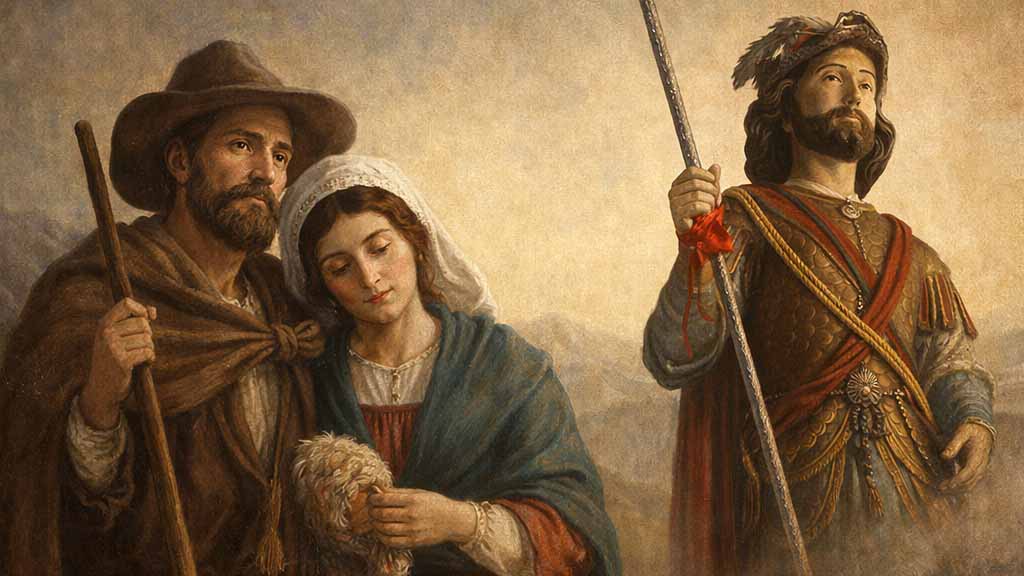 Da Campo di Giove a Ischitella: Sant’Eustachio e una coppia di pastori che si trasferì per amore Da Campo di Giove a Ischitella: Sant’Eustachio e una coppia di pastori che si trasferì per amore