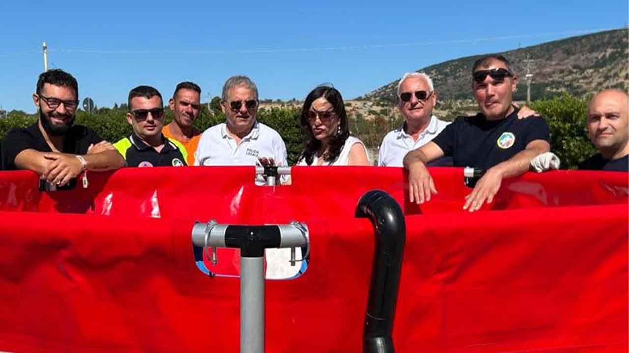San Giovanni Rotondo: in campo una nuova vasca mobile da 6mila litri contro gli incendi San Giovanni Rotondo: in campo una nuova vasca mobile da 6mila litri contro gli incendi